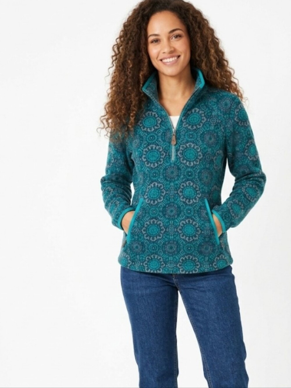 Sherpa Adventure Gear Namla Fleece Quarter Zip Pullover XS